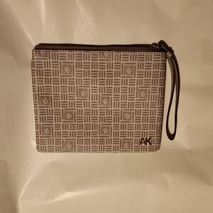 **5 for $20 Anne Klein Gold Wristlet with Inner Pockets